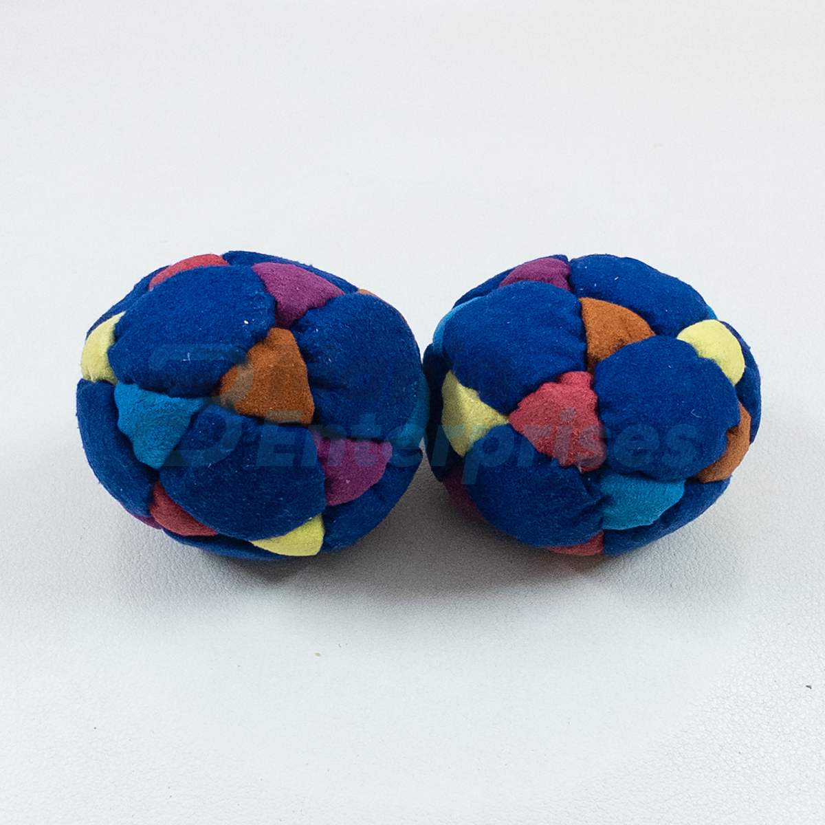 Multi Color 32 Panel Footbag style 2