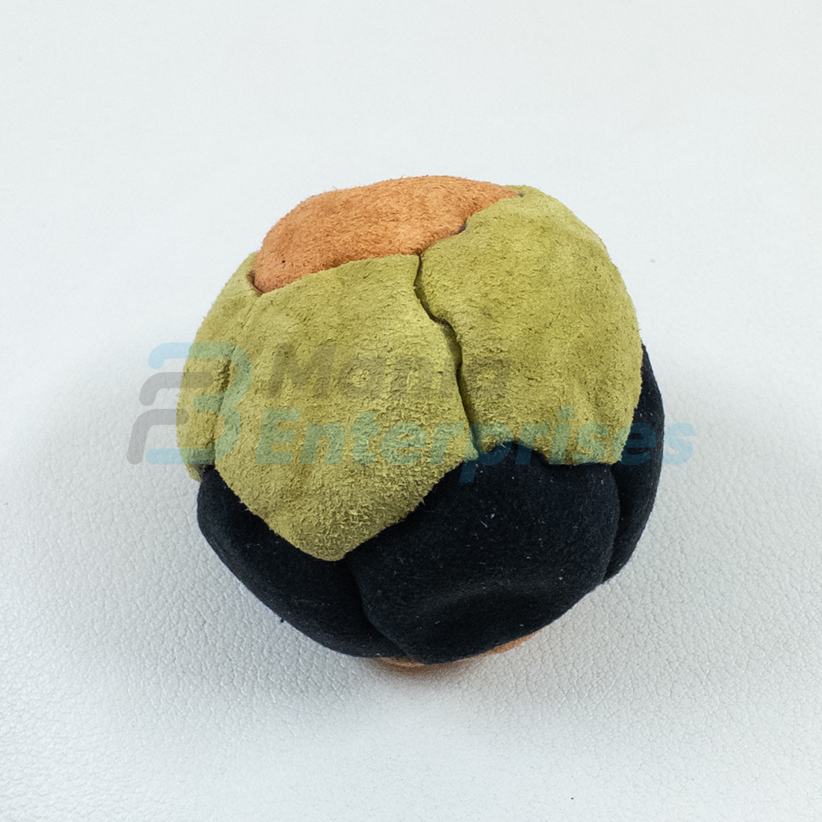 Three Color 12 Panel Footbag