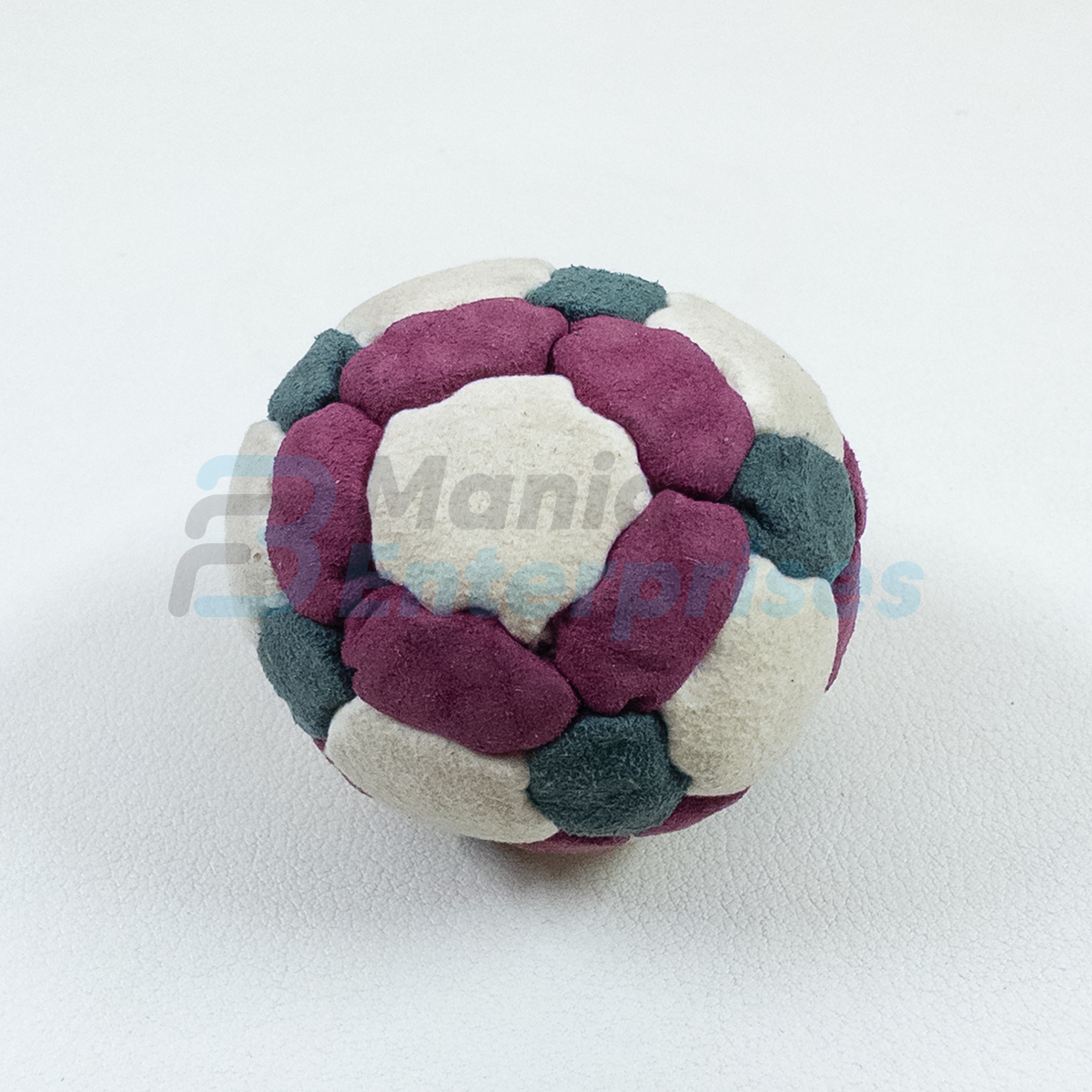 three Color 32 Panel style 3 Footbag