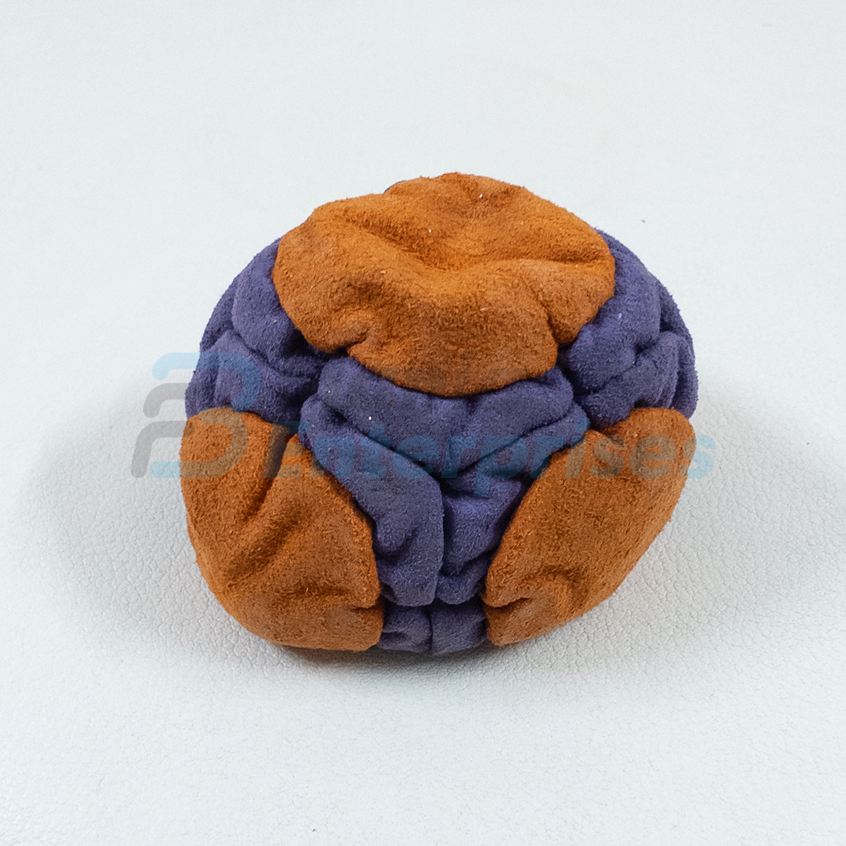 Two Color 30 Panel Footbag